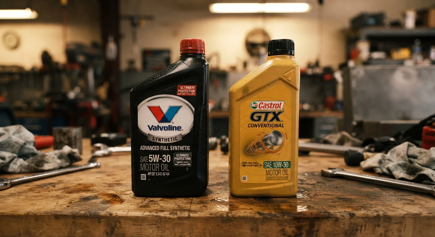 Synthetic Oil vs Conventional Oil: What the Difference Means for Your Engine